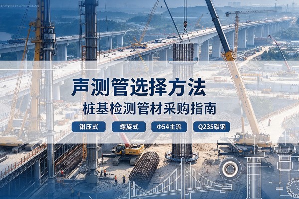 丘北声测管选型标准