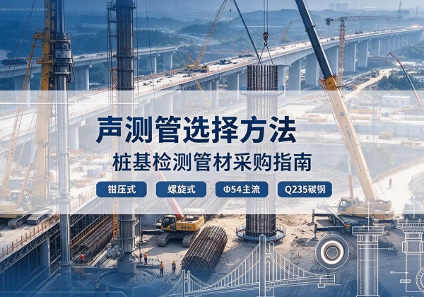 丘北声测管选型标准