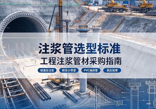丘北注浆管选型标准